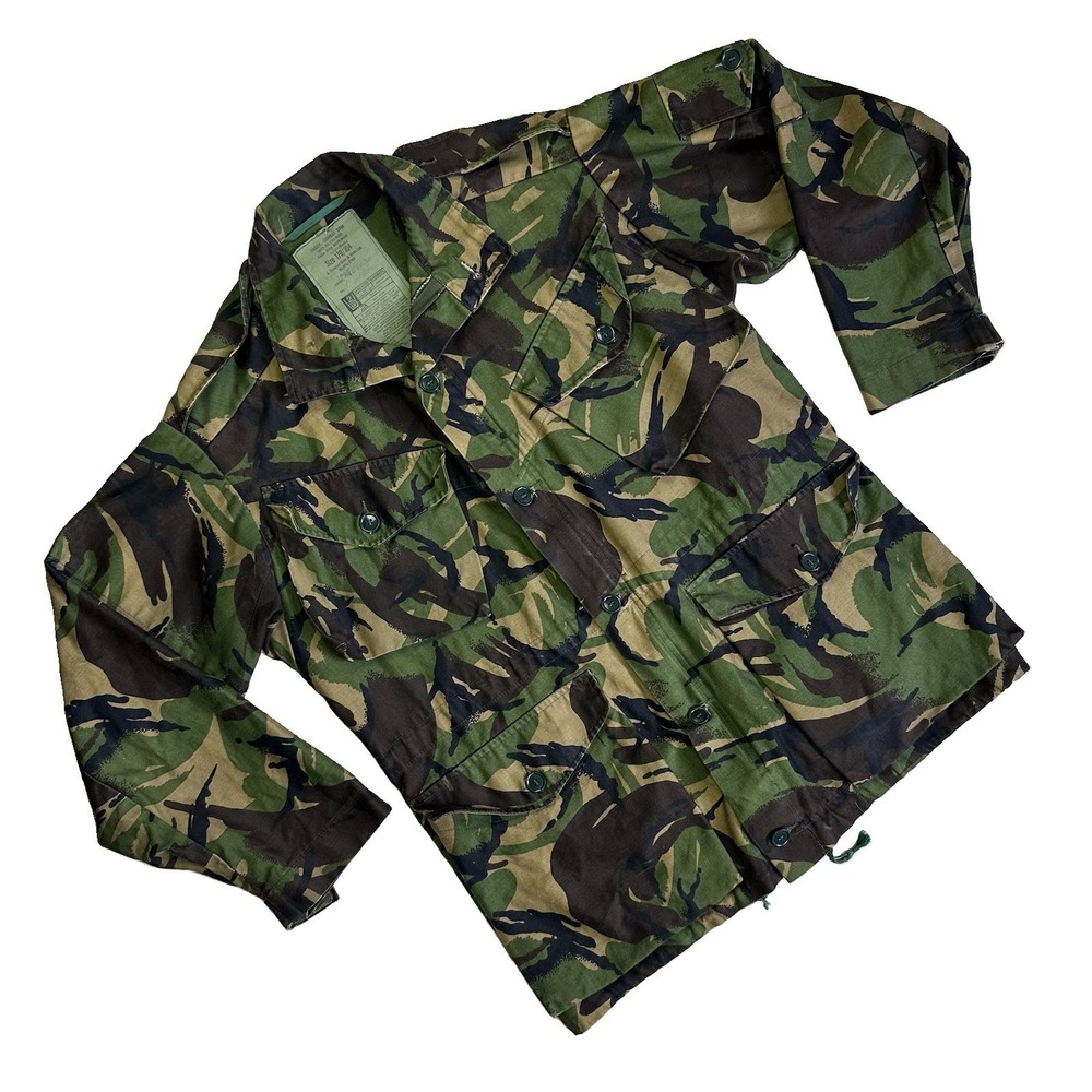 British Military Issue DPM Smock Jacket Windproof Camouflage Men 170/104 Large
